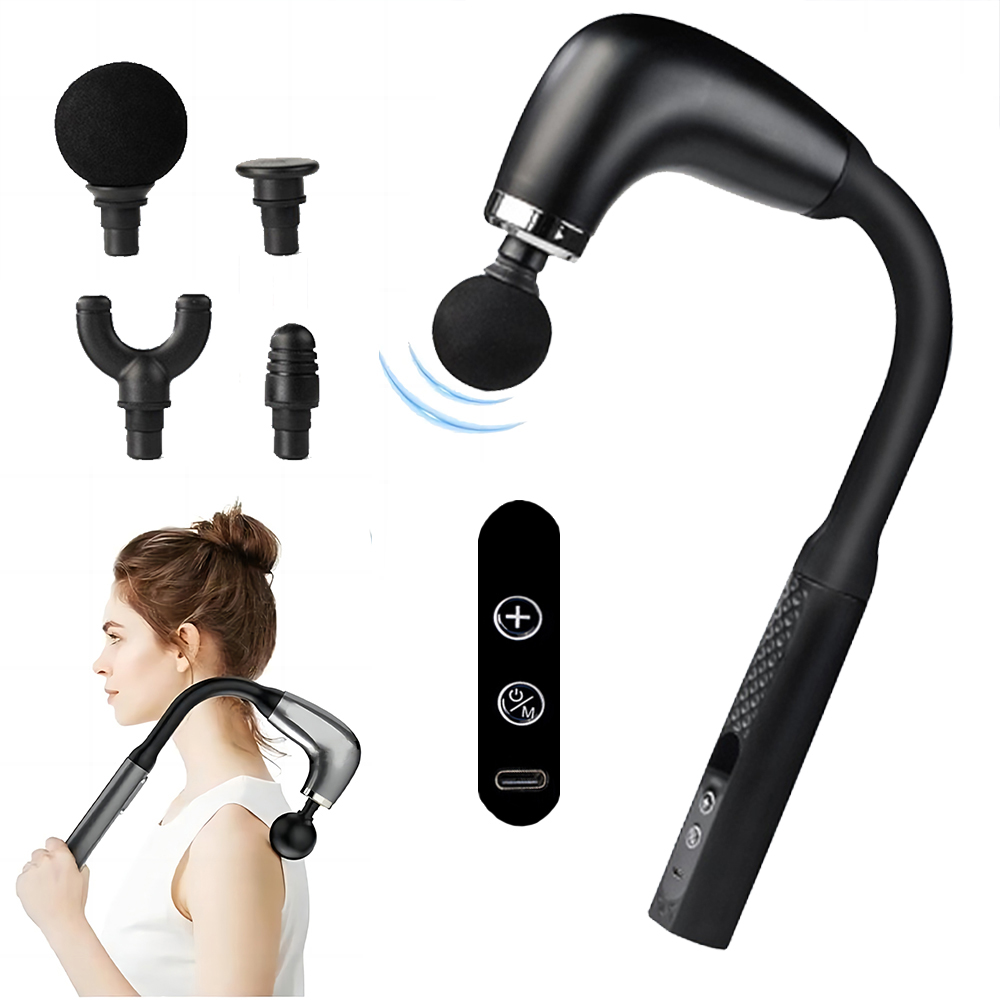Scalp Massager Electric - Pistolet de Massage fascial Portable, pistolet