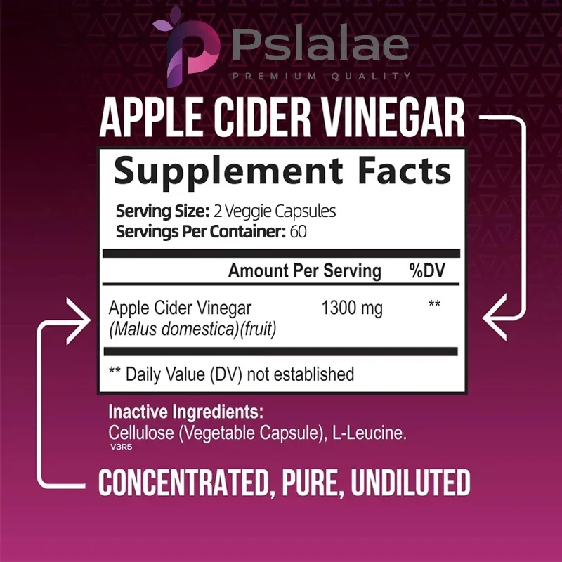Capsules de vinaigre de cidre  - Health Wellness Vitality avis et prix