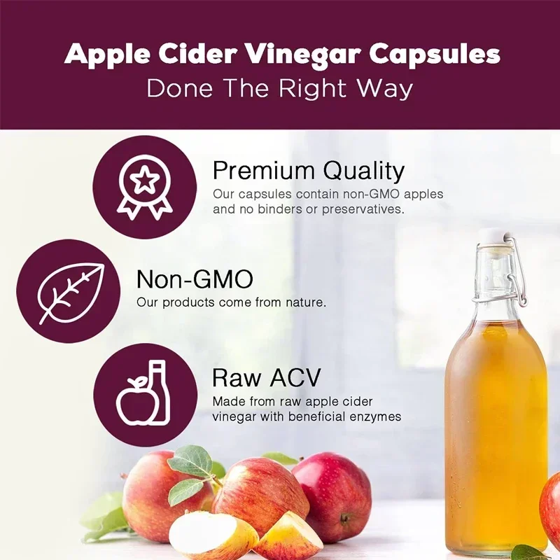 Capsules de vinaigre de cidre  - Health Wellness Vitality avis et prix