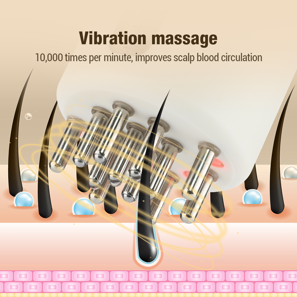 Peigne de massage de la tête à - Scalp Massager Electric avis et prix