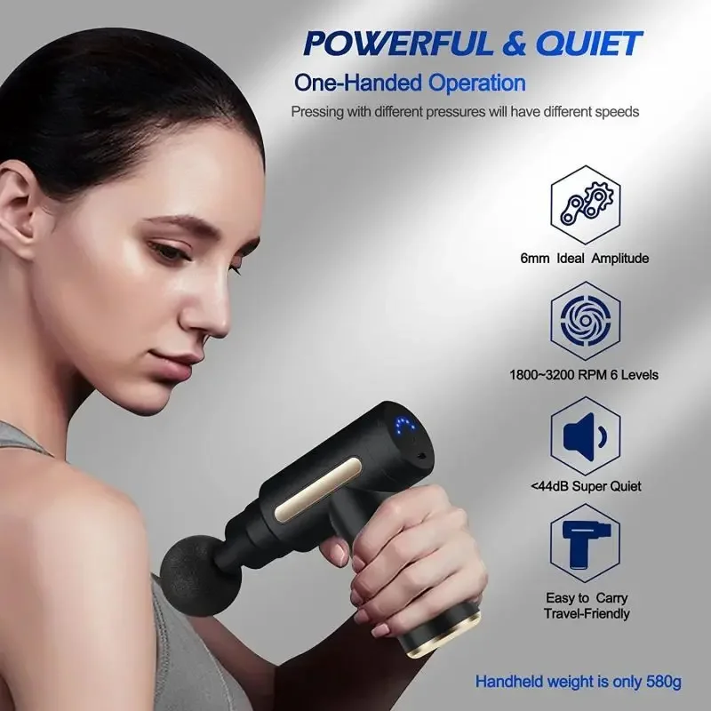 Pistolet de Massage fascial Po - Scalp Massager Electric avis et prix