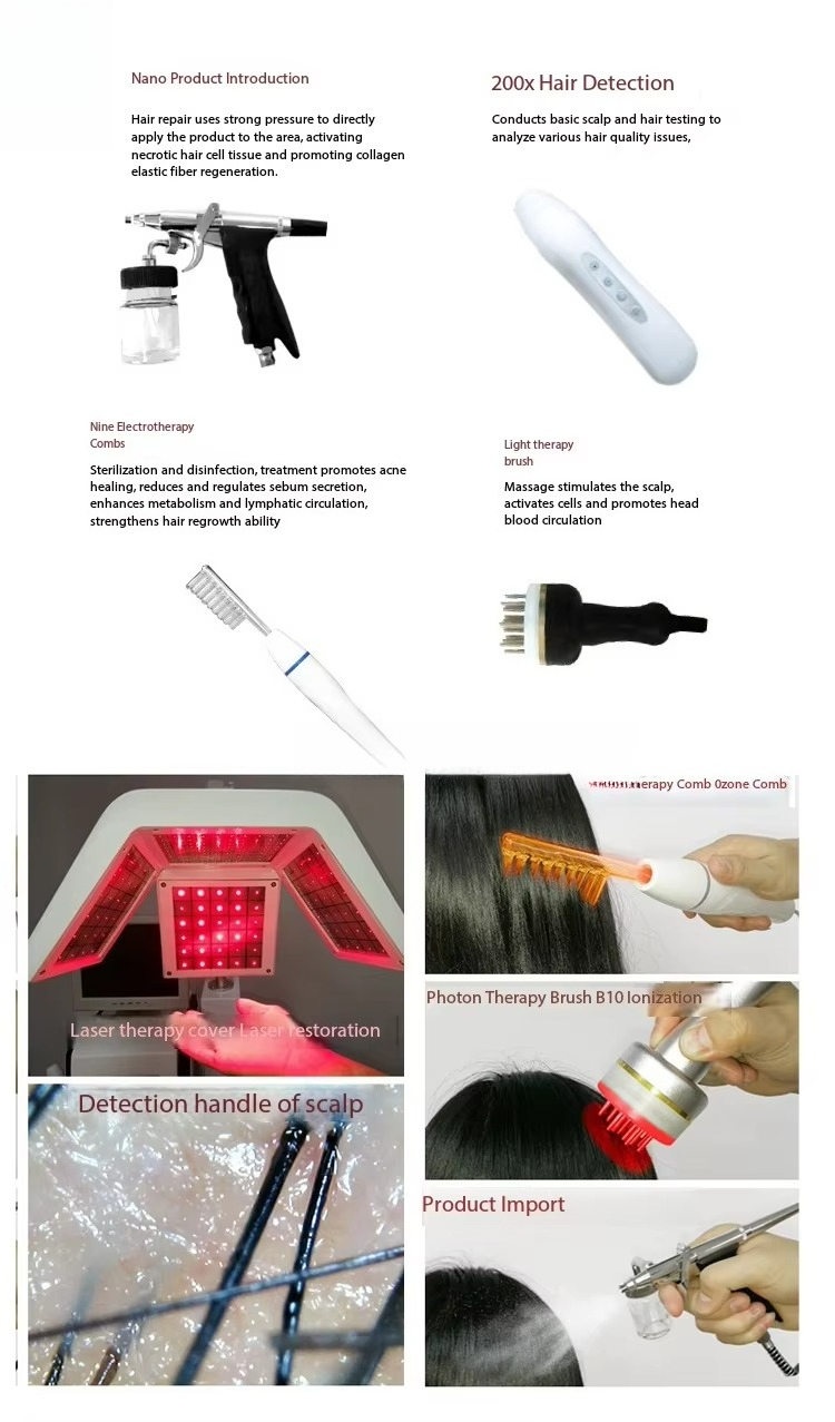 Kit de croissance des cheveux  - Scalp Massager Electric avis et prix