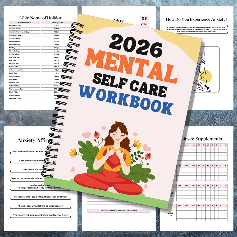 1PC 2026 Cahier de travail sur - Health Wellness Yoga avis et prix